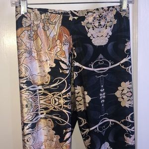 Blackmilk Mucha Art Nouveaux leggings